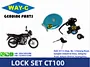 WAY-C MOTORCYCLE PARTS DU 1811 11 BAJAJ CT100 LOCK SET